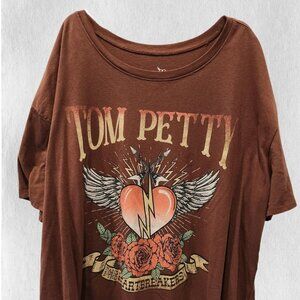 Tom Petty & The Heartbreakers 1986 True Confessions Tour Graphic Tee